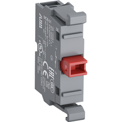 ABB MCB-01 Single Contact Block 1NC 690V Front Mount 1NC Plastic