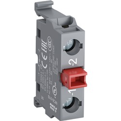 ABB MCB-01B Contact Block 1NC 690VAC/DC Rear Mount Non-Illuminated IP20