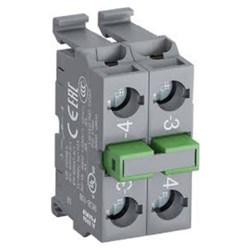 ABB MCB-20B Contact Block 2NO 690VAC Rear-Side Mount 2NO