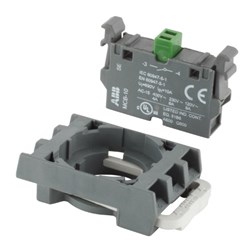 ABB MCBH-10 Contact Block 1NO Front Mount Non-Illuminated IP20 For Modular Plastic Contactors