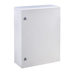 IDE MSB808030G Mild Steel Enclosure Cold Rolled Steel 800W 800H 300D RAL7035 Light Grey IP66