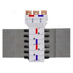 IPD NY63XT4SD12 Nybus MCCB Chassis 12-P 630A Single Feed Double Sided Feed XT4 For: ABB MCCB-XT3 ABB MCCB-XT4