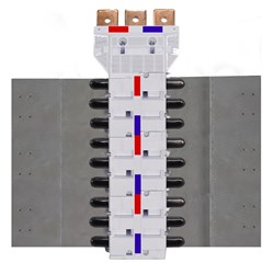 IPD NY63XT4SD18 Nybus MCCB Chassis 18-P 630A Single Feed Double Sided Feed XT4 For: ABB MCCB-XT3 ABB MCCB-XT4