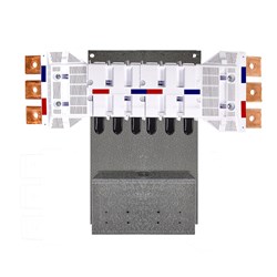 IPD NY63XT4SL06 Nybus MCCB Chassis 6-P 630A Left Top Right Bottom Feed XT4 For: ABB MCCB-XT3 ABB MCCB-XT4