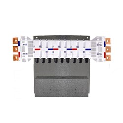 IPD NY63XT4US09 Nybus MCCB Chassis 9-P 630A Universal Single Sided Feed XT4 For: ABB MCCB-XT3 ABB MCCB-XT4