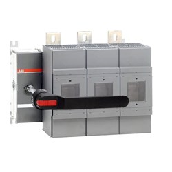ABB OS400D03P Switch Fuses 3-P DIN Fuse NH0 NH1 NH2 400A 690VAC 132 kW 220 kW 230 kW 280 kW 400 kW Front Operated Lug