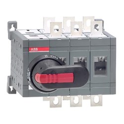 ABB OT160E03CP Changeover Switch 160A 415VAC IP20 4-Hole Front Mount 3-P