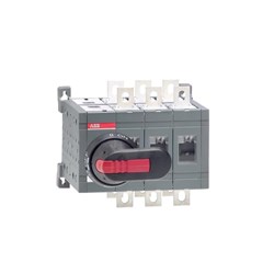 ABB OT250E03CP Changeover Switch 250A 415VAC IP20 4-Hole Front Mount 3-P