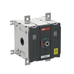 ABB DC SWITCH 160A 1500V DC 2P SWITCH ONLY CENTRE MECHANISM OTDC160GV11