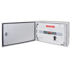 ABB OTM125F2C21EG Automatic Transfer Switch 2-P 125A 220/230-240VAC Mild Steel IP65