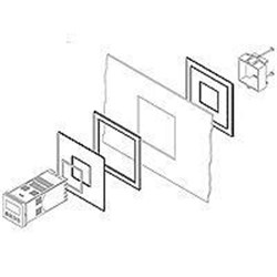 Red Lion PMK70000 Panel Mount Adapter Kit Steel For: 1/4 DIN-1/16 DIN