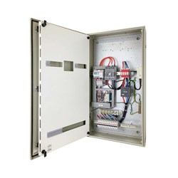 IPD PVAGPS4P173AC18 PV Enclosure 4-P 230/400VAC 200 A 173 kVA RAL 7035 Grey IP65