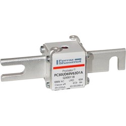 MERSEN FUSE LINK 63A 110MM FIXING FOR SEMICONDUCTOR PROTECTION BODY SIZE 30, 660V Q300118