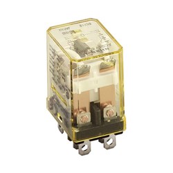 IDEC RH2B-UDC125V Power Relay DPDT 125VDC Coil 10A Blade Terminal