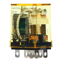 IDEC RH2B-ULDC100-110 Power Relay DPDT 100-110VDC Coil 10A Blade Terminal
