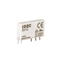 IDEC RV1H-G-D12 PCB Relay SPDT 12VDC Coil DIN Rail Mount