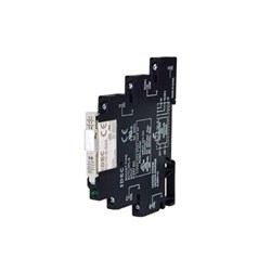 IDEC RV8H-L-AD48 Electromechanical Relay 6mm W SPDT Screw Terminal 48VDC 6A