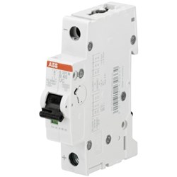 ABB S201MC6UC Miniature Circuit Breaker 10 kA at 230VAC 1-P 6A 230/240VAC C-Curve