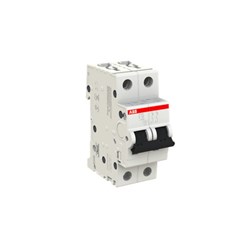 ABB S202C10 Miniature Circuit Breaker 6 kA at 400VAC 2-P 10A 400/415VAC C-Curve