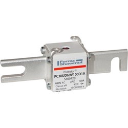 MERSEN FUSE LINK 100A 110MM FIXING FOR SEMICONDUCTOR PROTECTION BODY SIZE 30, 660V S300120