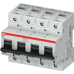 ABB S804PVSP20 High Performance Miniature Circuit Breaker 5 kA 4-P 20 A 1500VDC For: DC Photovoltaic