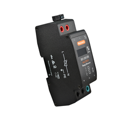 Novaris SD1-200-275 Surge Diverter 25kA 1 PH 200kA 230VAC Shunt TS35 Aluminium IP20