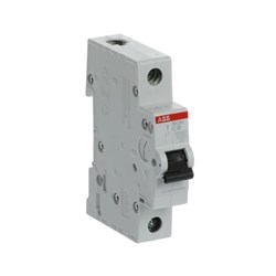 ABB SH201C10 Miniature Circuit Breaker 6 kA 1-P 10A 230/400VAC C-Curve