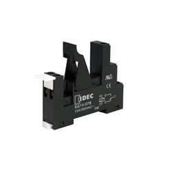 IDEC SQ2V-O7B Finger Safe DIN Rail Mount Socket 300V M3 Screw W/Box Clamp Terminal DIN Rail Mount