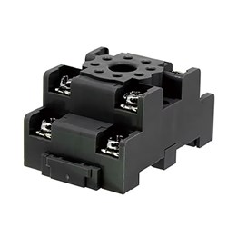 IDEC SR2P-05 Standard DIN Rail Mount Socket 300V Screw Pin Terminal DIN Rail Mount