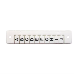 IDEC SV9Z-PW10 Marking Plate Blank Engraving For: RV8H and RV8S Relays