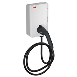 ABB TAC-W7-G5-R-0 AC Charger Wall box 1 Ph 230VAC 7 kW 5m L Cable RFID App Free VenDINg