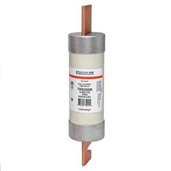 Mersen TRS250R Time Delay Current-Limiting Fuse 250A 600VAC/DC 66mmDia 199mm L Class RK5 200kA Clip Mount Blade
