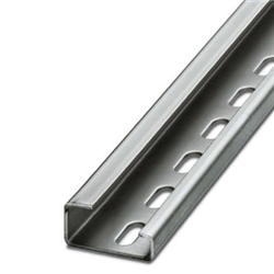 IPD TS32GRAIL-S Steel Slotted 2 m L 15mm H x 32mm W W