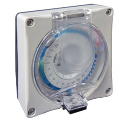 IPD W66ATC Analogue Time Clock 16A 230VAC/DC 1-P IP66
