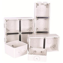 IPD W66B2S Modular Back Box IP66
