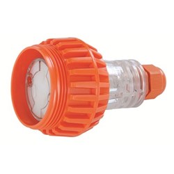 IPD W66ES310 Extension Socket 3 Flat-Pin 1-Ph 10A 250VAC/DC IP66 Polycarbonate