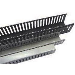 IPD WD8080 Open Slot Cable Duct Grey 2m L 80mm H x 80mm W SLOT SOLD IN PACKS OF 8