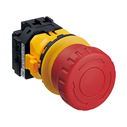 IDEC XN1E-BV402MR Emergency Stop Pushbutton Illuminated Pull