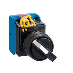 IDEC YW1S-3E21 Selector Switch 3Position 2NO+1NC Left Center Right Maintained Round Plastic 30mm W