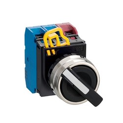 IDEC YW4S-2E21 Selector Switch 2Position 2NO+1NC Left Right Maintained Round Metal M3.5 Screw Terminal