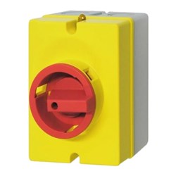 Telergon ZBK403P/E Enclosed Modualar Switch Disconnector 40A 3-P Plastic 15 kW IP65