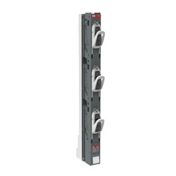 ABB ZLBM00-1P-M8 Strip Fuse Switch 1-P NH00 160A 1000VAC Bolt Terminal IP30 For: NH00